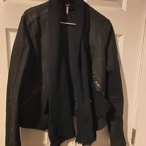 Free People Black Jacket